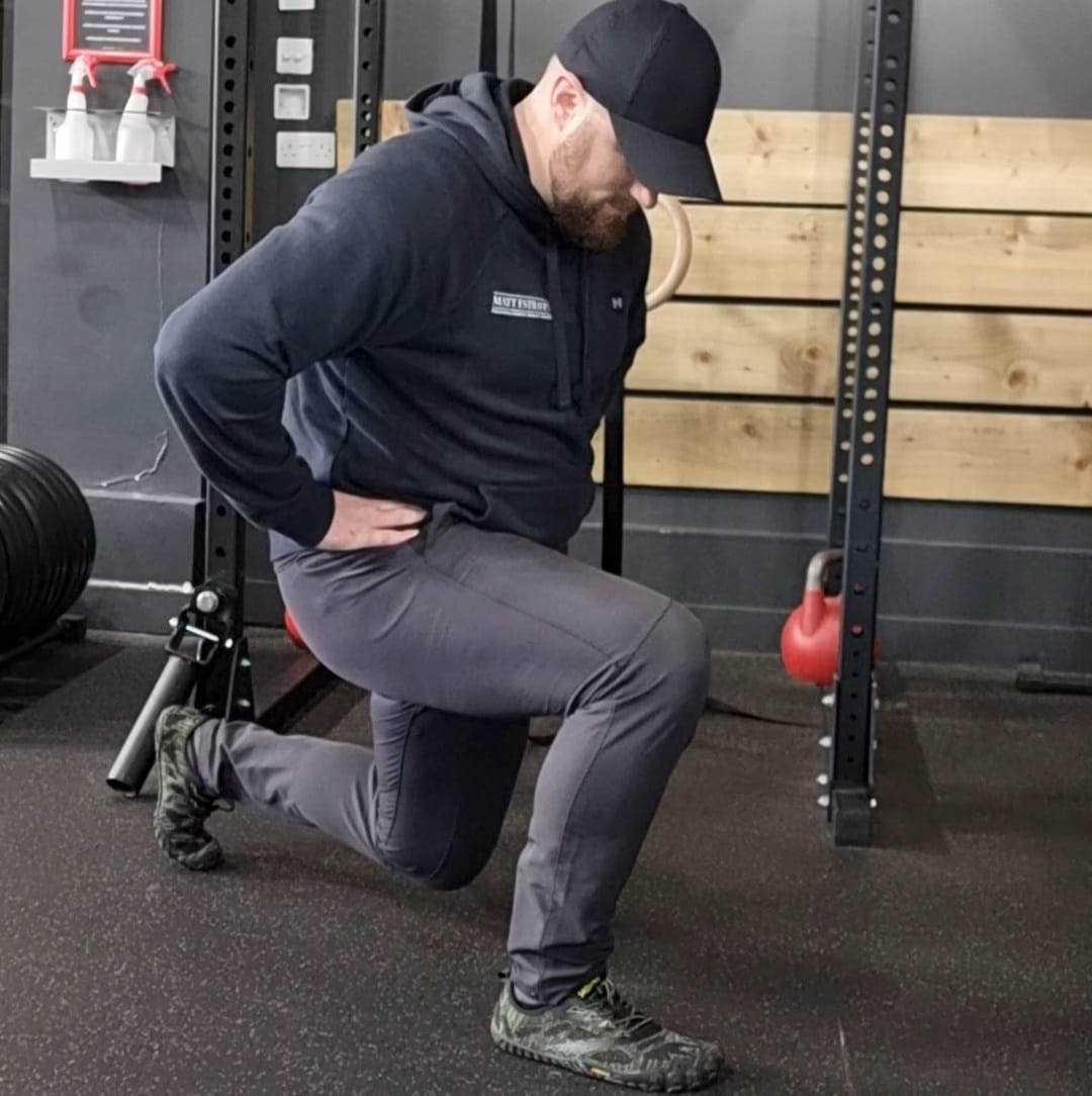 Matt Estilo PT performing Stick based training exercises